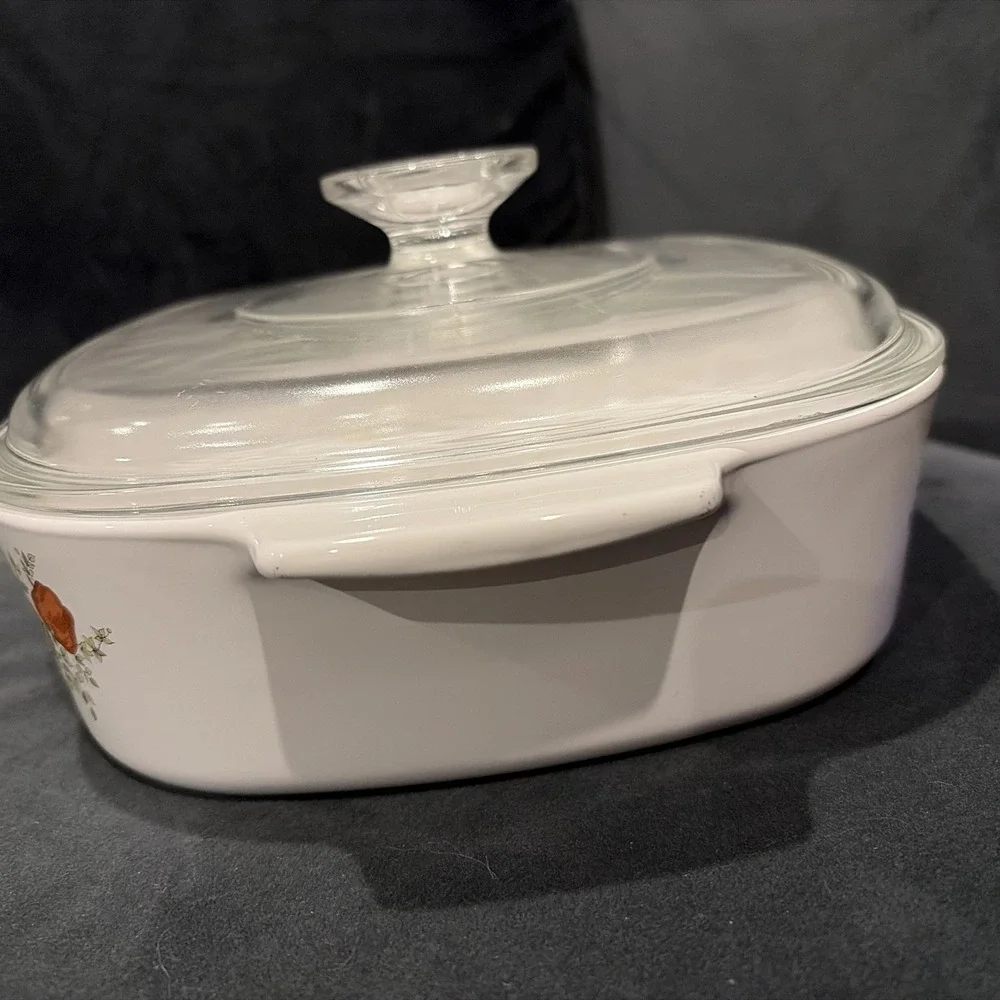 Rare Vintage Corning Ware L'Marjolaine 2 Quart Casserole Dish With Lid A-2-B